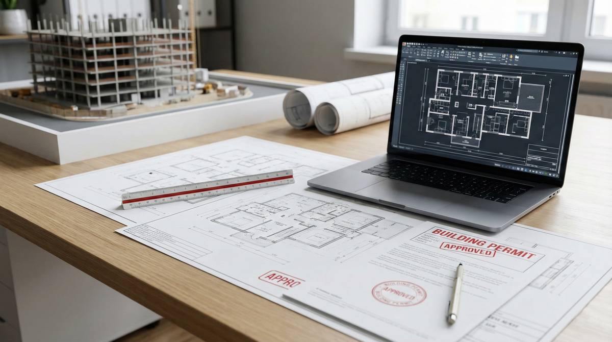 تصاريح البناء - مخططات ووثائق معمارية